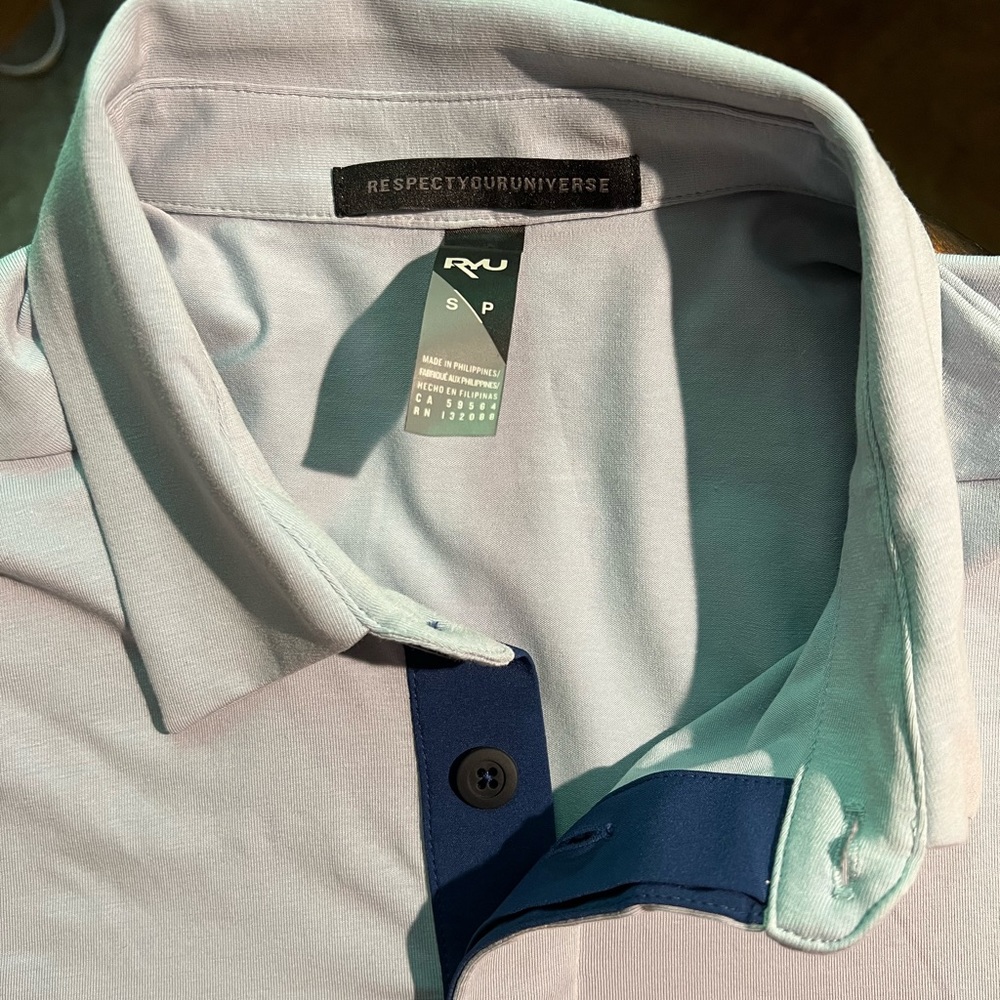 RYU golf shirt size S